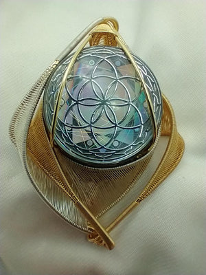 Sacred Geometry Crystal Jewelry -  Amulet